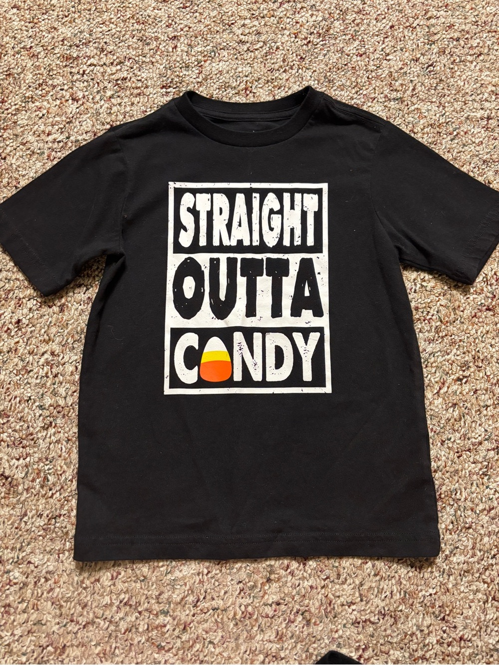 💕3 for $10 💕 Black "Straight Outta Candy" Graphic Tee